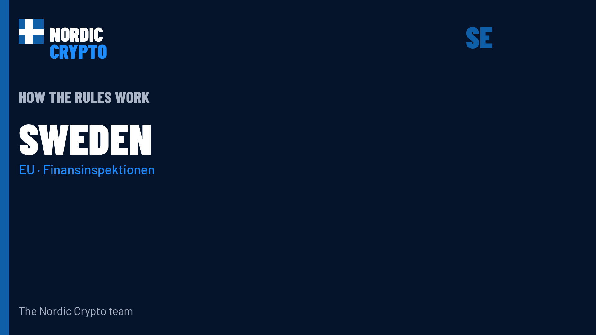 Poster for the Sweden explainer. The film is not rendered yet.